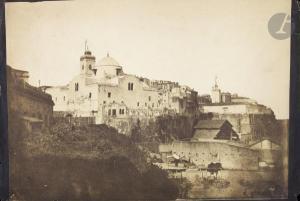 DELAUNAY Alphonse 1827-1906,Algérie, 1854. Alger. Mosquée de la Pêcherie,1854,Ader FR 2019-11-07