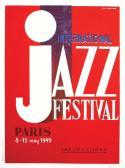 DELAUNAY Charles 1911-1983,International Jazz Festival Paris Aussel Paris,Artprecium FR 2017-06-28