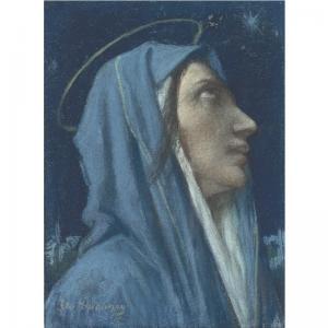 DELAUNAY Jules Élie 1828-1891,the virgin crowned,Sotheby's GB 2004-10-26