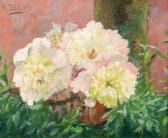 DELAUNAY Marcel 1876-1959,Parterre de fleurs,1897,Gros-Delettrez FR 2021-01-20
