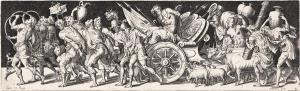DELAUNE Etienne 1518-1595,A Triumphal Procession,c.1570,Swann Galleries US 2022-04-28