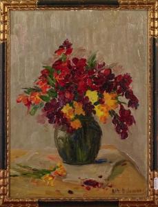 DELAUNOIS Albert 1895-1936,Vase de fleurs,Monsantic BE 2022-03-20