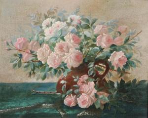 DELCOURT E,Still life with flowers,1904,Bernaerts BE 2009-09-21