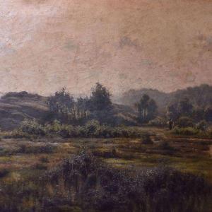 DELDERENNE Leon 1864-1921,Landscape,1891,Amberes BE 2022-10-03
