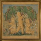 DELEURAN Thorvald 1877-1968,Putti picking grapes,Bruun Rasmussen DK 2010-01-04