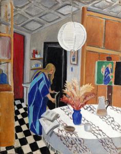 DELEVORYAS Lillian 1932-2018,Kitchen Scene,Ro Gallery US 2023-05-13