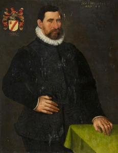DELFF Jacob Willemsz. II 1619-1661,Portrait of Pieter van der Burch,Lempertz DE 2017-11-18