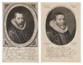 DELFF Willem Jacobsz. 1580-1638,Two Portraits of Jan Uytenbogaert,1632,Christie's GB 2023-01-24