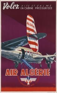DELFO Y,AIR ALGÉRIE,1935,Swann Galleries US 2018-10-25