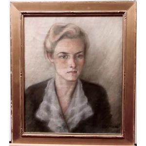 DELFOSSE Georges Marie Joseph 1869-1939,PORTRAIT OF A LADY,Waddington's CA 2016-01-25