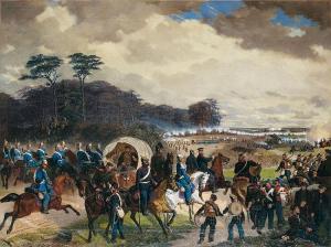 DELFS Moritz 1823-1906,The Battle of Kolding,Stahl DE 2015-11-28