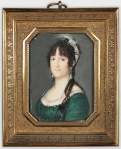 DELGADO Y MENESES JOSE 1775-1856,Portrait de Louise-Marie de BOURBON-PARME,1801,Rossini 2013-03-14