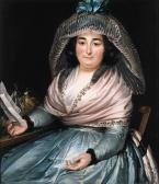 DELIN Nicolas Joseph 1741-1803,Portrait of Adriana Johanna de Pineda,1798,Christie's GB 1998-11-09