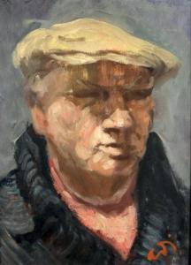 DELL Adolf 1890-1977,Self-portrait,Peter Karbstein DE 2020-11-07