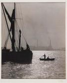 DELL ARTHUR G,Monochrome photograph of a ship moored on the Rive,Mallams GB 2010-12-15