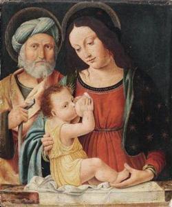 DELLA CHIESA Matteo,The Holy Family,Palais Dorotheum AT 2011-10-12