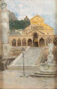della MURA Angelo 1867-1922,Duomo di Amalfi,Casa d'Aste Arcadia IT 2021-12-01
