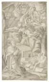 DELLA ROVERE Giovanni Battista II 1600-1600,Saint Anthony Abbot experiencing a visi,1596,Christie's 2019-07-02