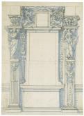 DELLA ROVERE,IL FIAMMENGHINO Giovanni Battista I,DESIGN FOR AN ALTARPIECE,Sotheby's 2014-10-29