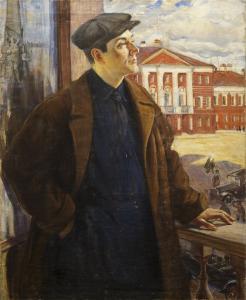 DELLA VOS KARDOVSKAYA Olga 1875-1952,Portrait of Moscow City Council Chairman',1927,Russian Seasons 2012-11-23