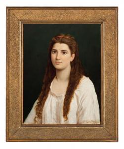 DELLE PIANE GIUSEPPE 1832-1902,Ritratto di fanciulla,Wannenes Art Auctions IT 2016-06-01