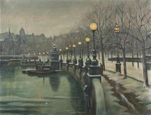 DELMAN Elias Ben 1898,Along the Seine,William Doyle US 2009-01-14