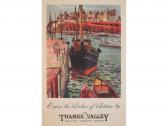 DELMONTE Koert 1913-1982,Enjoy the Riches of Britain by The Thames Valley T,Onslows GB 2021-05-28