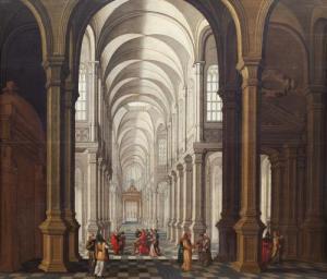 DELORME Anthonie 1610-1673,Cristo y la mujer adúltera en el interior de una i,1627,Alcala 2023-03-16