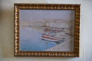 DELORME Marguerite 1876-1946,Vue du vieux port de Marseille,1912,Adjug'art FR 2018-06-27