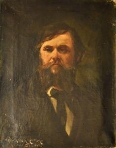 DELOYE Gustave 1838-1899,Portrait d'homme,Ferri FR 2023-02-23