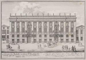 DELSENBACH Johann Adam 1687-1765,Facade des Pallasts ... durch Prinz Eugenius von ,Palais Dorotheum 2021-11-18