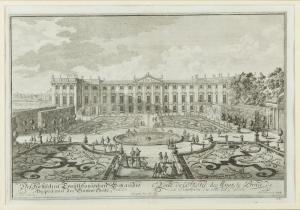 DELSENBACH Johann Adam,Pałac Trautson od strony ogrodu w Wiedniu,1715,Desa Unicum 2022-03-09