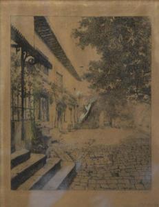 DELTEIL Loÿs 1869-1927,Maison du commandant Chaudron,1894,Artprecium FR 2022-01-15