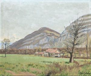 deluc john henri 1868-1958,Vue sur le Salève,Piguet CH 2022-06-15