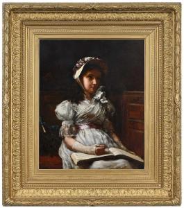 DeLUCE Percival 1847-1914,Sunday Best,Brunk Auctions US 2024-01-25