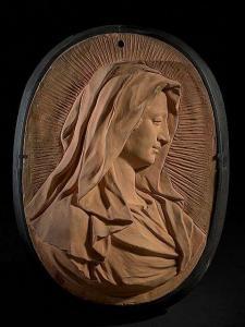DELVAUX Laurent 1696-1778,Profil de la Vierge,Artcurial | Briest - Poulain - F. Tajan FR 2017-03-23