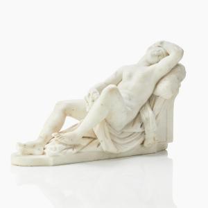 DELVAUX Laurent 1696-1778,Sleeping Venus,18th century,Uppsala Auction SE 2023-12-12