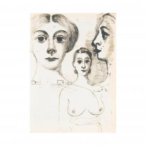 DELVAUX Paul 1897-1994,Détail pour le tableau 'Le viol',Cornette de Saint Cyr FR 2024-03-27