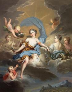 DELYEN Jean François 1684-1761,Aurora Triumphant,1752,John Nicholson GB 2020-09-25