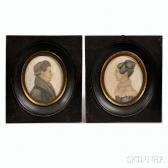 DEMAREST,Portrait Miniatures of a Husband and Wife,Skinner US 2016-08-14