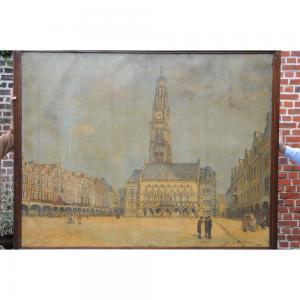 DEMARLE Alexis 1872,Arras, la Grand Place détruite pendant la guerre,1922,Herbette FR 2015-11-08