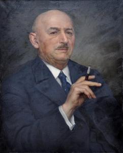 DEMARTINI Eduard 1892-1961,Portrét muže,1933,Vltav CZ 2021-12-09