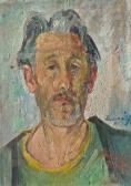 DEMENY Ferenc,Önarckép,1953,Nagyhazi galeria HU 2013-10-10