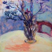 DEMERY H,Vase de fleurs sur un guéridon,Ruellan FR 2015-05-30