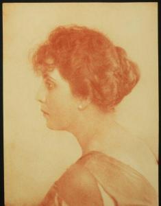 DeMEYER Adolf 1868-1949,Portrait de jeune femme,Eric Caudron FR 2020-10-16
