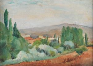 DEMIRCI Ilhami 1908-1976,“Landscape”,Alif Art TR 2013-10-06
