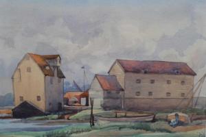 DENHAM Henry James 1893-1962,Woodbridge tide mill,Reeman Dansie GB 2020-09-20