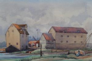 DENHAM Henry James 1893-1962,Woodbridge tide mill,Reeman Dansie GB 2020-06-28