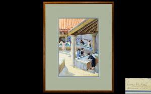 DENHAM Madge 1900-1900,the historic Romanesque public laundry,1934,Gerrards GB 2018-11-29