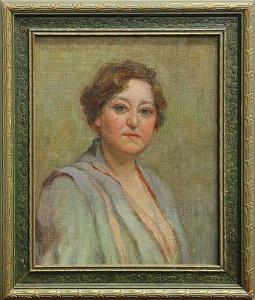 DENKMAN WENTWORTH Catherine 1865-1948,Portrait of a Woman,Clars Auction Gallery US 2014-05-17